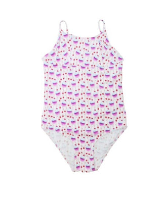 Mc2 Saint Barth One-piece swimsuit all over pattern ROSE2