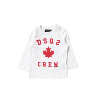 Dsquared2 Crewneck T-shirt with front logo DQ0555-D00MV