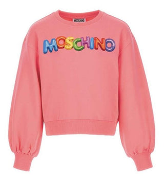 Moschino Crewneck Sweatshirt with Logo HDF058