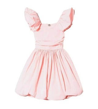 Twin-Set-Zeremonienkleid 231GJ2Q52 Puffärmel für Mädchen