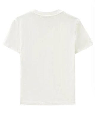 Elisabetta Franchi Crewneck T-shirt with applied logo EFTS209.0