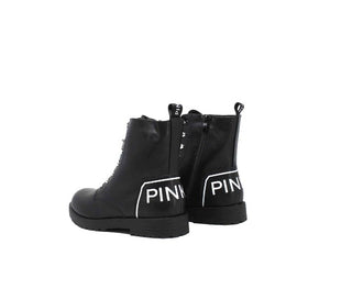 Pinko Anfibi  80114 con lacci e zip