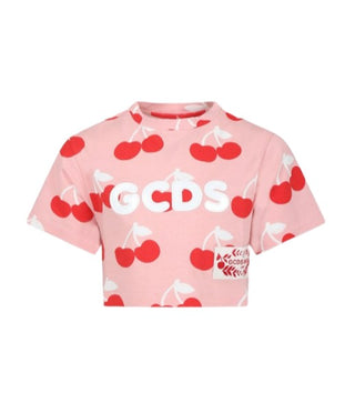 GCDS DDM00G gemustertes T-Shirt