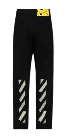 Off-White Denim-Jeans mit Logo OBYA001F23DEN0030701