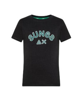 Sun68 Logo T-shirt T42308