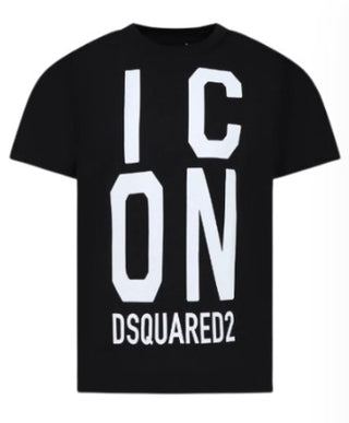 Dsquared2 T-Shirt mit Rundhalsausschnitt und aufgedrucktem Logo DQ2036-D00MV