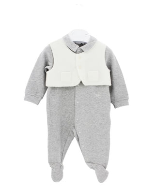 Il Gufo Onesie a21tpm07 MIT CLIPS VORNE