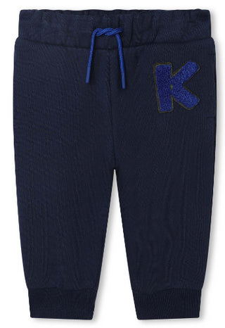 Kenzo Pantaloni jogger con logo K04238