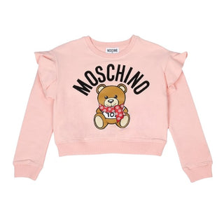 Moschino Sweatshirt mit Rundhalsausschnitt und Teddy HDF05B