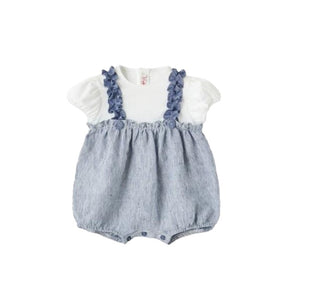 The Owl Romper fake suspenders to257l1012 buttons back