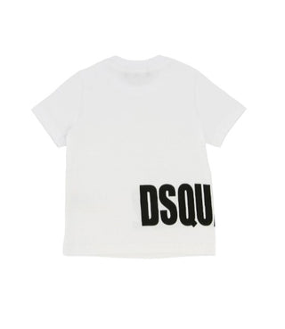 Dsquared2 Crewneck T-shirt with printed logo DQ040Y-D00MV