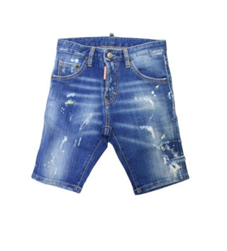 Dsquared2 Bermudashorts mit fünf Taschen DQ024D-D00R2