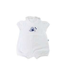 The Owl Romper with birds to096m032 WITH CLIPS