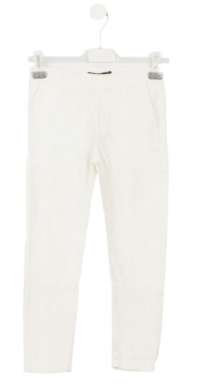 Daniele Alessandrini Cotton trousers with logo 1235P00097