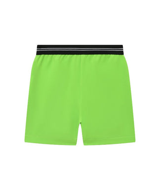 MSGM Shorts in nylon con logo MS029410