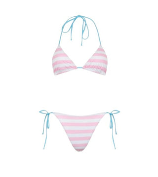 Mc2 Saint Barth Costume Holly Stripes Fiorucci HOL0001 05452D