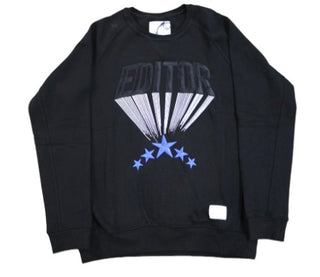 The Editor Crewneck Sweatshirt with Embroidered Logo E506971