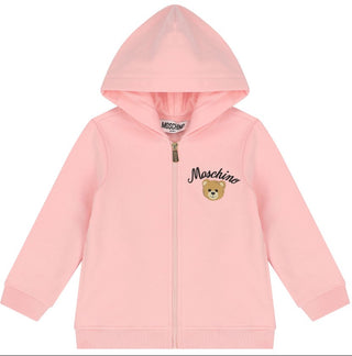 Moschino Zip-up Hooded Tracksuit with Logo MNK03N