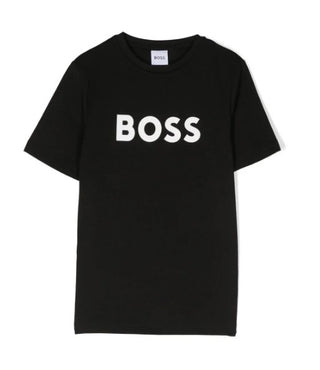 Hugo Boss T-shirt con logo sul davanti J25P24