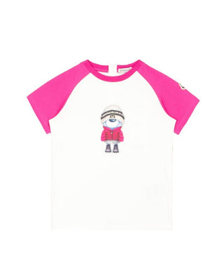 Moncler T-shirt with logo I29518C00001 WITH CLIPS