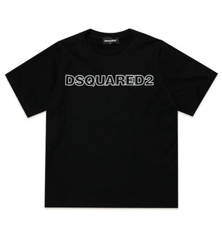 Dsquared2 T-Shirt mit Rundhalsausschnitt und aufgedrucktem Logo DQ1757-D00MV