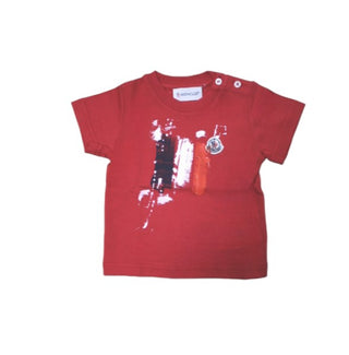 Moncler Crewneck T-shirt with symbol POMM83-M0Q93