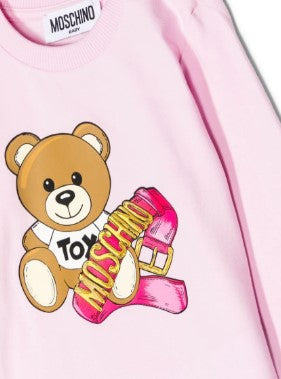 Moschino Crewneck T-shirt with MAO00C print