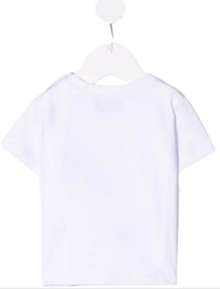 Moschino Crewneck T-shirt with logo and symbol MUM02X