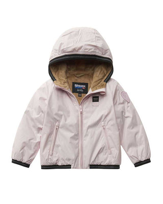 Blauer Edith Kapuzenjacke 24WBBXC02551 für Neugeborene