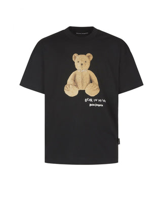 Palm Angels T-shirt Bear In Mind PMAA001F24JER0101060 In Cotone