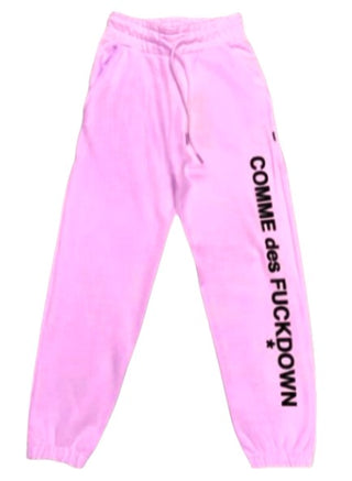 Comme des Fuckdown Jogger-Hose mit aufgedrucktem Logo CDFD1909