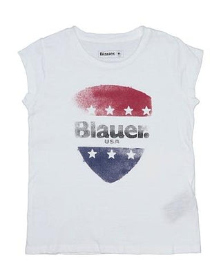 Blauer T-Shirt mit Rundhalsausschnitt 20SBLGH02406