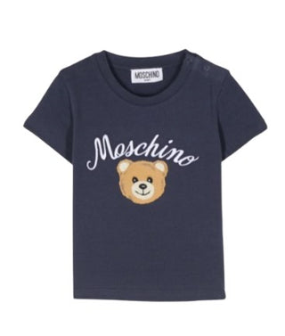 Moschino Crewneck T-shirt with embroidery MUM03O