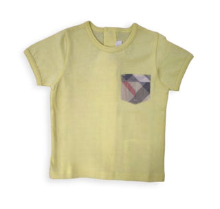 Burberry T-shirt girocollo con applicazione B95642