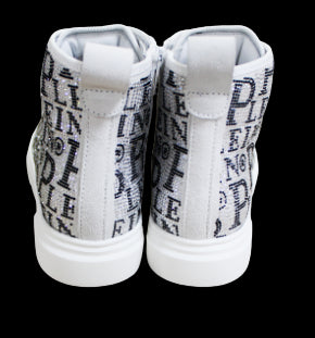 Philipp Plein Sneakers a stivaletto 76449 con lacci e zip