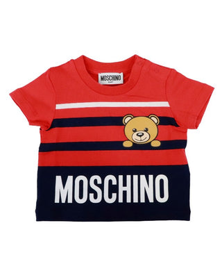 Moschino Crewneck T-shirt with symbol MSM02A