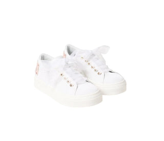 Elisabetta Franchi Sneakers with tulle f4a9