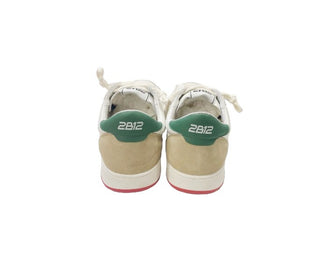 2bdodici jr.play-12 Logo Sneakers In Leather And Suede