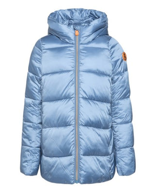 Save the Duck J45650G Quilted Jacket With Logo For Girls