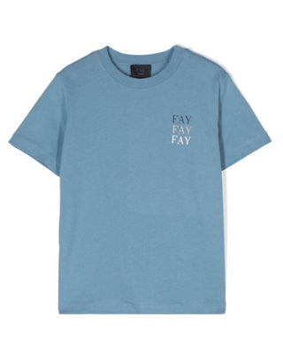 Fay-T-Shirt mit Rundhalsausschnitt FS8P31-Z1173