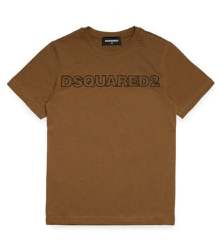 Dsquared2 T-Shirt mit Rundhalsausschnitt und aufgedrucktem Logo DQ1757-D00MV