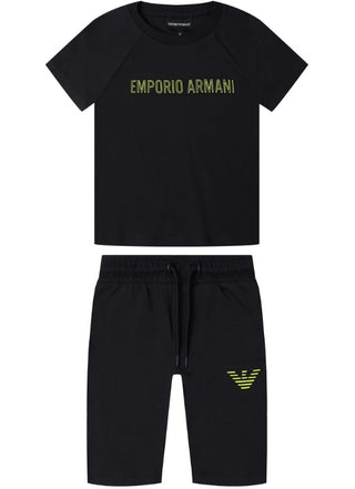 Armani Bermuda Suit and T-Shirt 3H4VJ5-4J3AZ with logo