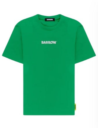 Barrow T-shirt girocollo con stampa S4BWUATH142