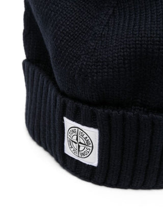 Stone Island Junior-Mütze mit Logo 7916N04Z4