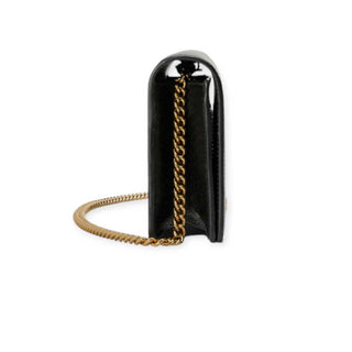 Gucci Logo Clutch Bag 772643 With Chain