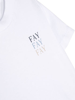 Fay-T-Shirt mit Rundhalsausschnitt FS8P31-Z1173