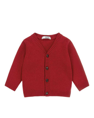 Doctor Kids Cardigan Sweater DK18 Wool Blend With Buttons