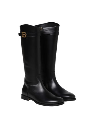 Balmain bt0a16 Stiefel mit Reißverschluss