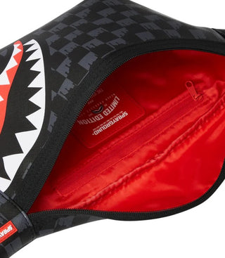 Sprayground DRIP CHECK SHARK bum bag 910B6573NSZ