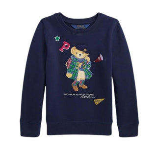 Polo Ralph Lauren – Sweatshirt mit Rundhalsausschnitt und Frontprint 312916768002